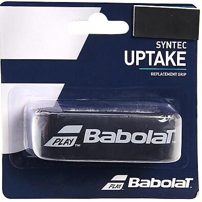 Cushion Grip Babolat Syntec Uptake Preto: Toque Suave e Durabilidade