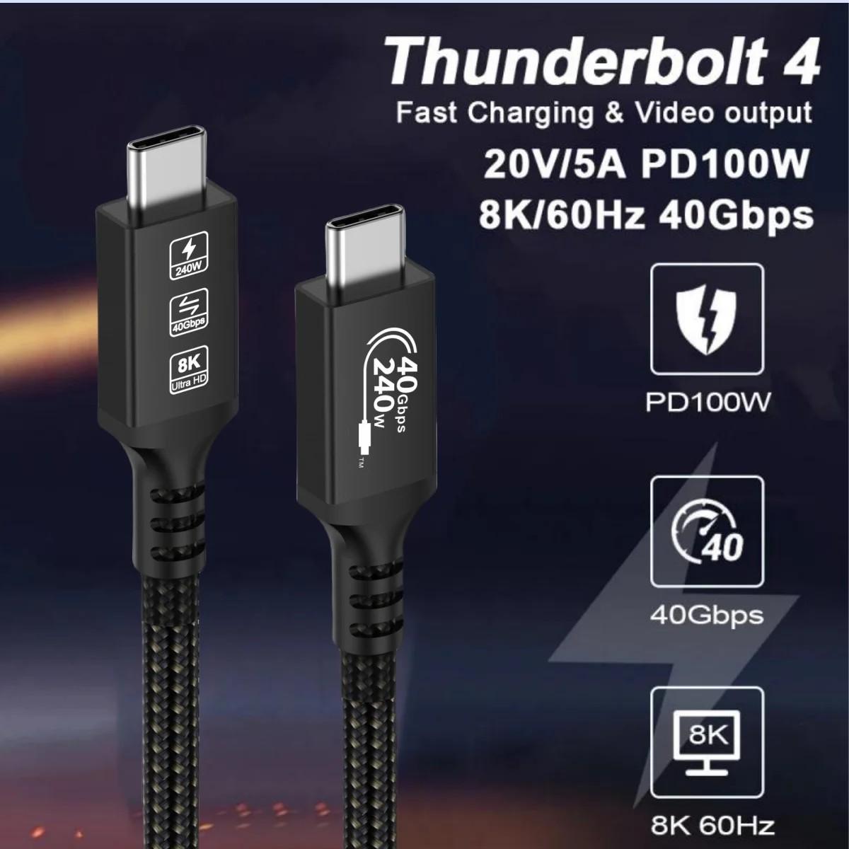 CYANMI USB4: Cabo 240W Turbo para iPhone 15 & Mais!