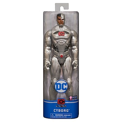 Cyborg Batman 30 cm: Figura de Ação Articulada com Detalhes Incríveis