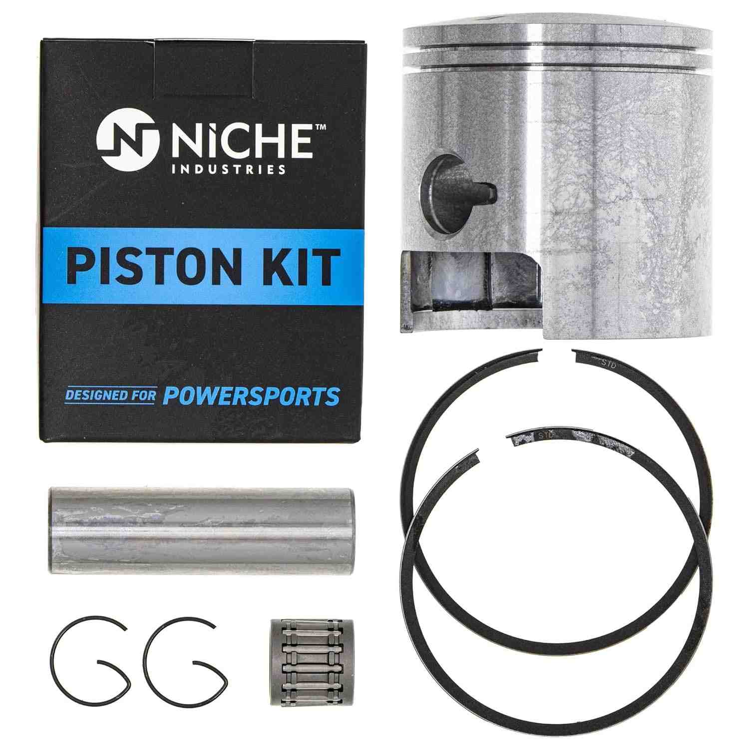 Kit Pistão NICHE 3083942: Potência e Durabilidade para Polaris Cyclone 250X, Scrambler e Trail Boss 250 (1985-1987)