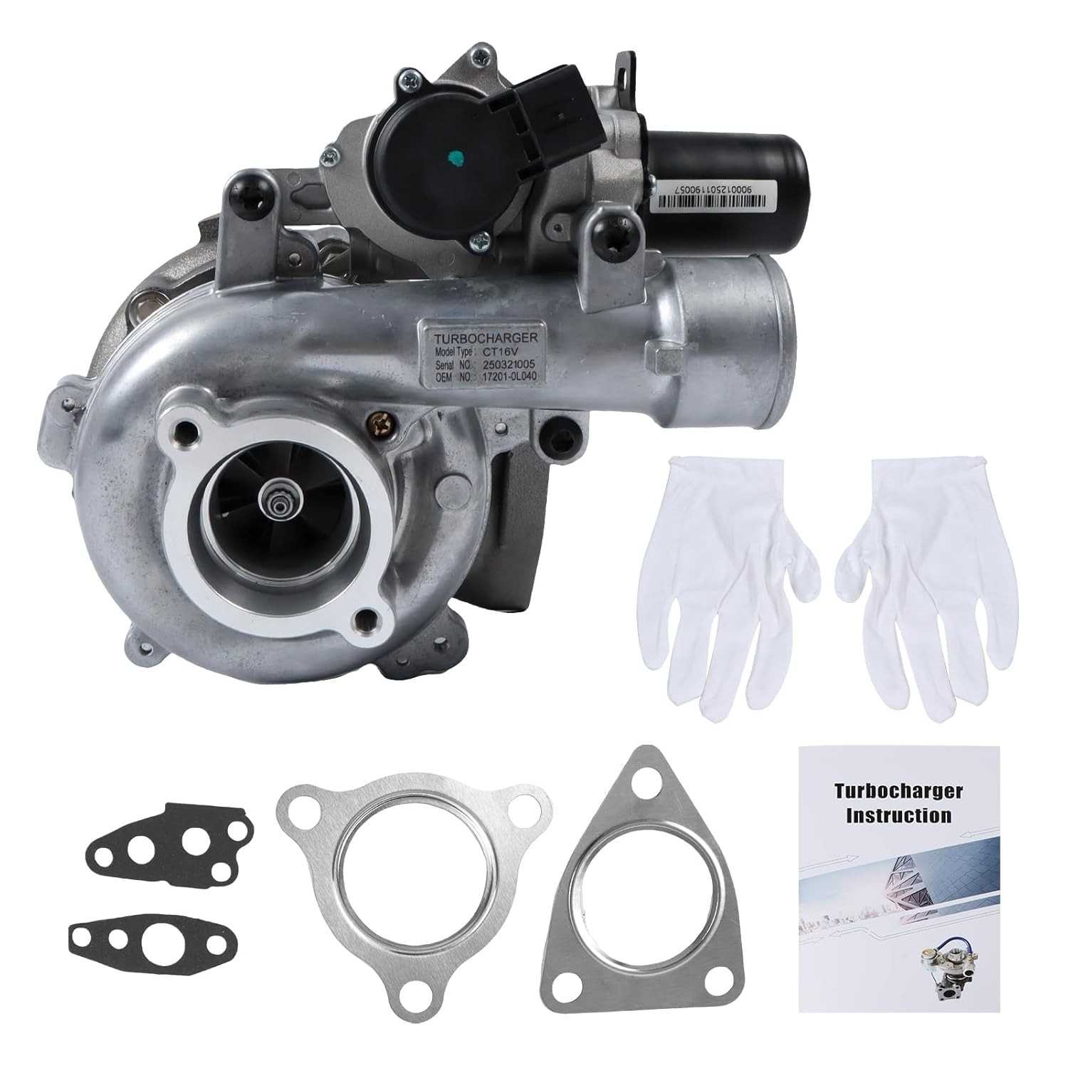 Turbocompressor CT16V 17201-0L040: Potência e Durabilidade para sua Toyota Hilux e Prado D-4D