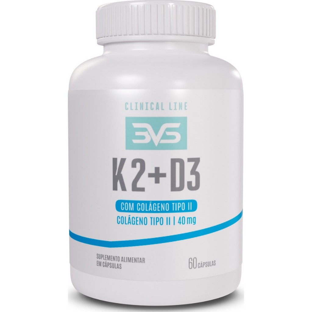 D3 + K2 + Colágeno II: Saúde das Articulações