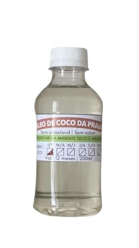 Óleo de Coco da praia Virgem 200ML