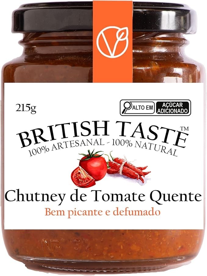 Chutney de Tomate Quente da British Taste