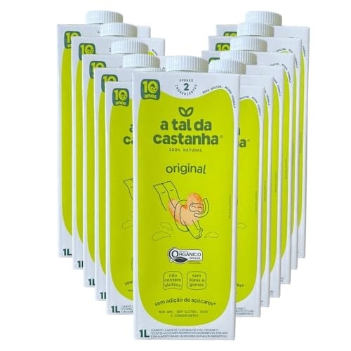 Bebida Vegetal Original Orgânica A Tal da Castanha 12 litros