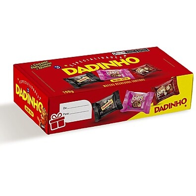 Dadinho Wafers Sortidos: Sabores Nostálgicos!