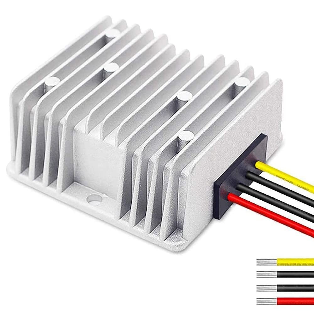 Conversor DC Protooma 12V para 24V 5A 120W: Potência e Segurança à Prova d'Água