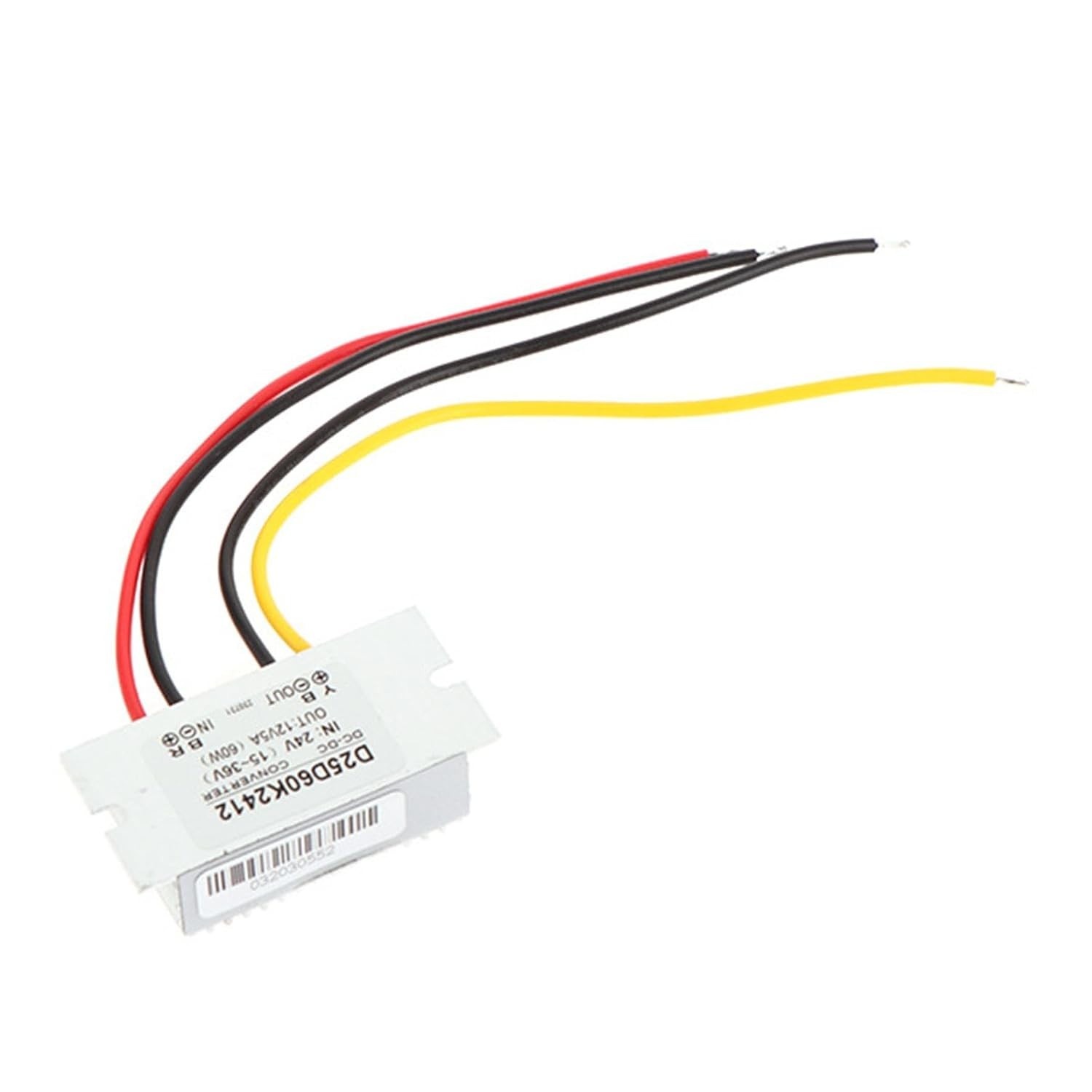 Harayaa Transformador DC 24V para 12V Estável e à Prova d'Água - Módulo de Alimentação Confiável