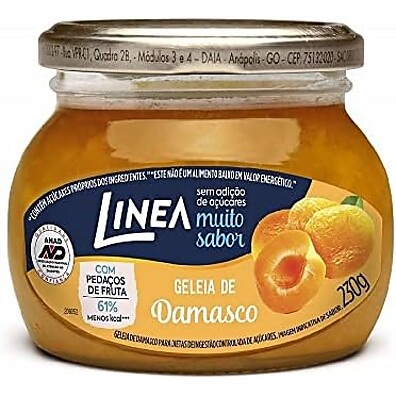 Geleia Damasco Linea: Sabor Intenso 230g