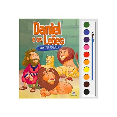 Daniel e os Leões: Um Livro de Aquarela Inspirador
