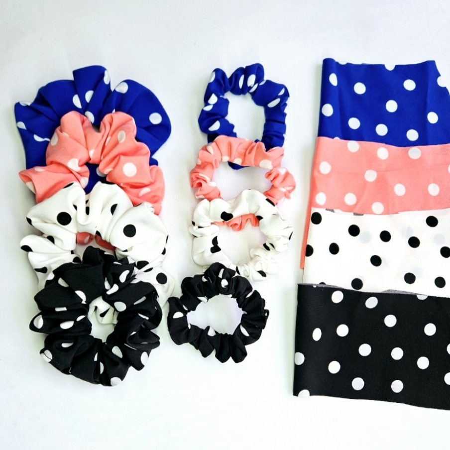 Scrunchies de Crepe: Cabelo Estiloso Sem Danos!