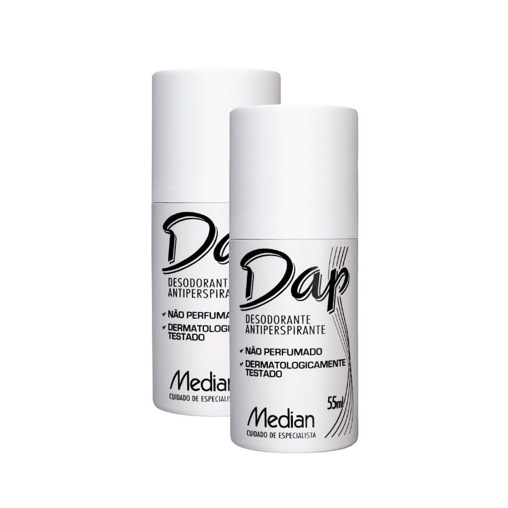 Dap Sem Perfume: Kit 2 Roll-on Antiperspirante 55ml
