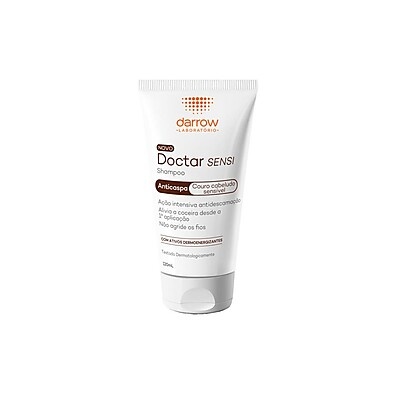 Darrow Doctar Sensi Shampoo 120ml – Alívio Imediato para Couro Cabeludo Sensível
