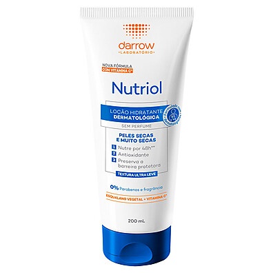 Darrow Nutriol: Hidratação Intensa Sem Perfume