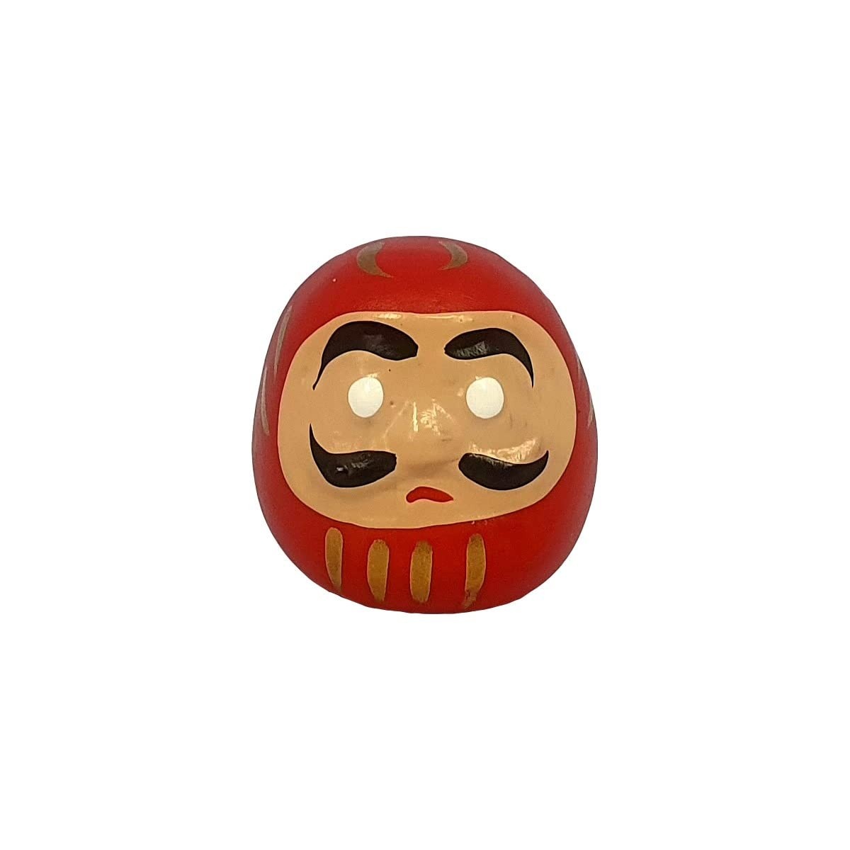 Boneco Daruma Omiyague - Amuleto da Sorte e Prosperidade Japonês 4,0 cm