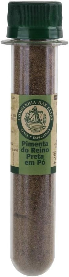 Pimenta Reino Preta Pó Companhia Das Ervas 23G