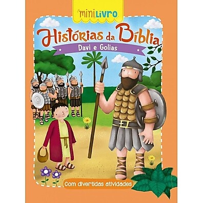 Davi e Golias: Kit 20 Livros Bíblicos Infantis