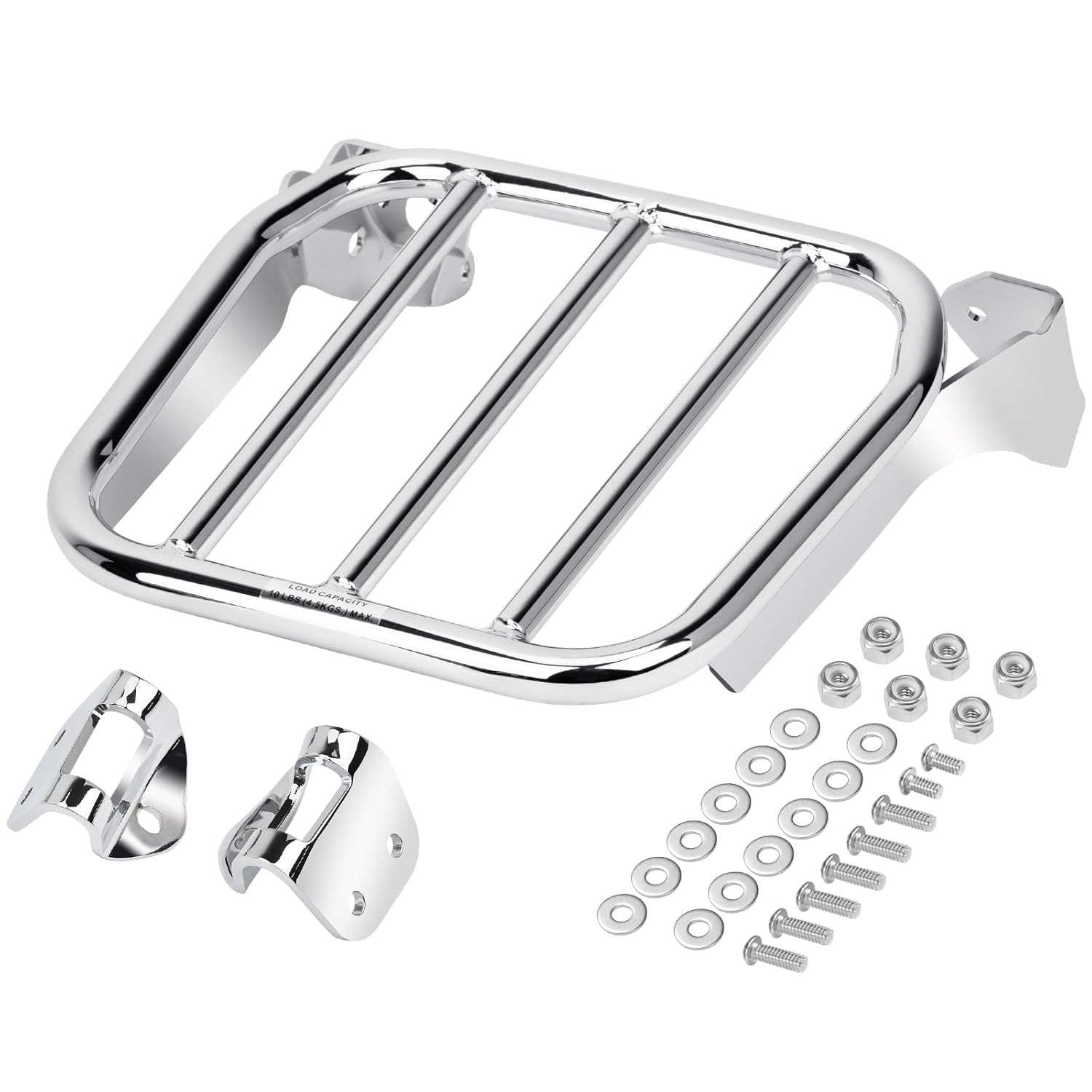 Bagageiro Esportivo Softail Holdfast Cromado: Aventura e Estilo para sua Harley Davidson