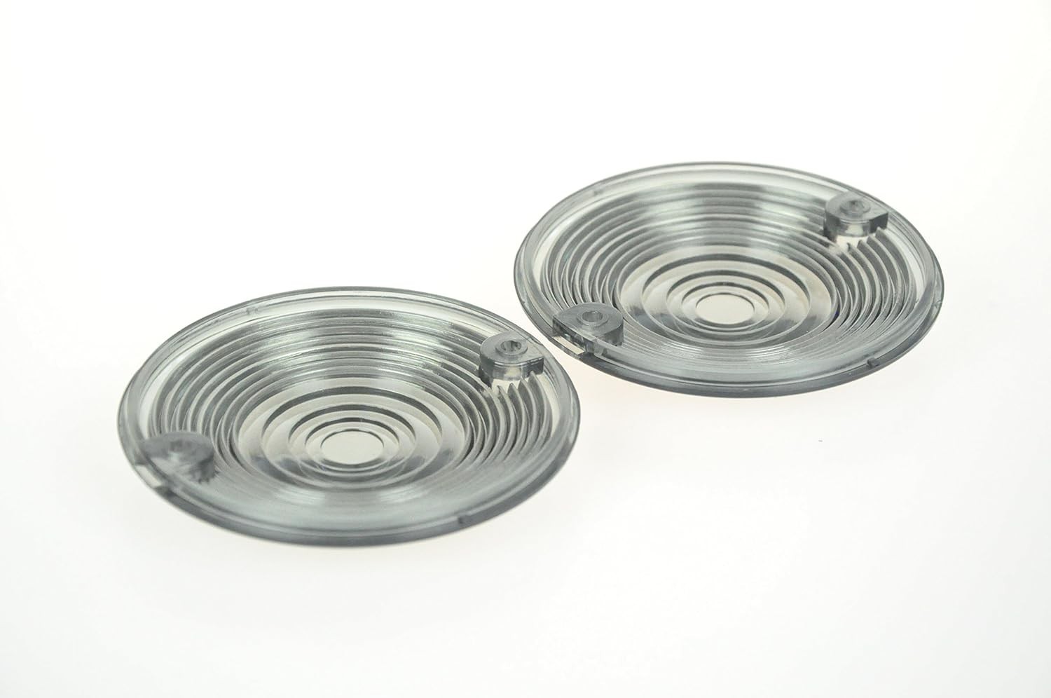 Lentes Indicadoras de Seta Topzone Fumaça para Harley Davidson (Estilo Plano) - Upgrade Premium
