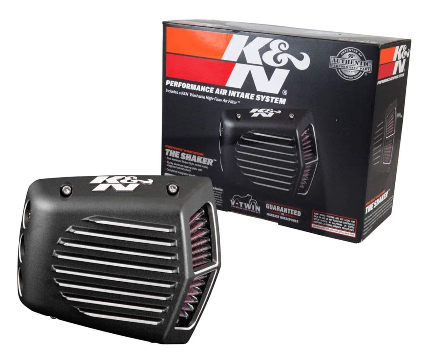 Sistema de Admissão de Ar Frio K&N para Harley Davidson 2017-2023: Potência e Aceleração Ampliadas