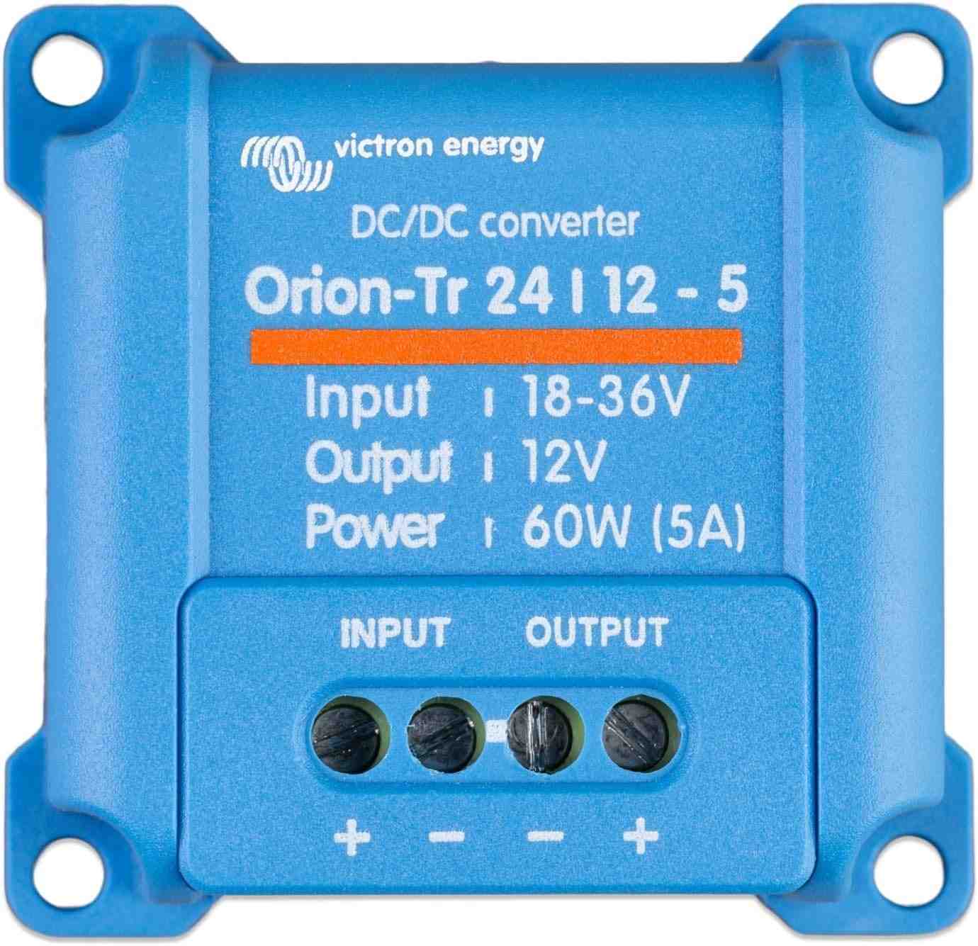 Conversor Victron Energy Orion-Tr DC-DC 24V para 12V 5A 60W: Energia Confiável e Eficiente