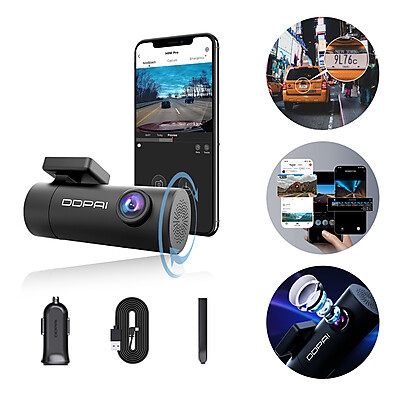 DDPAI Mini Pro: Câmera Carro 1296P com APP