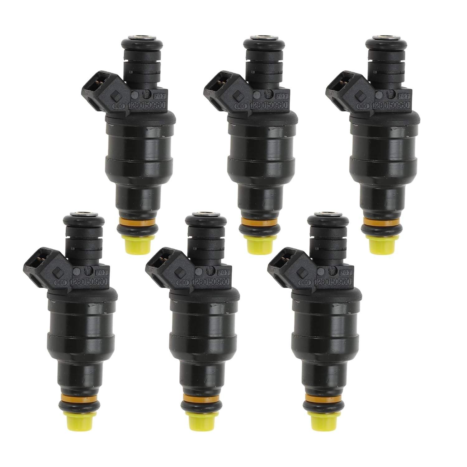 Kit 6 Injetores de Combustível 0280150960 para Buick Regal 3.8L V6 (1990-1995) - Fluxo Combinado e Bico de Combustível