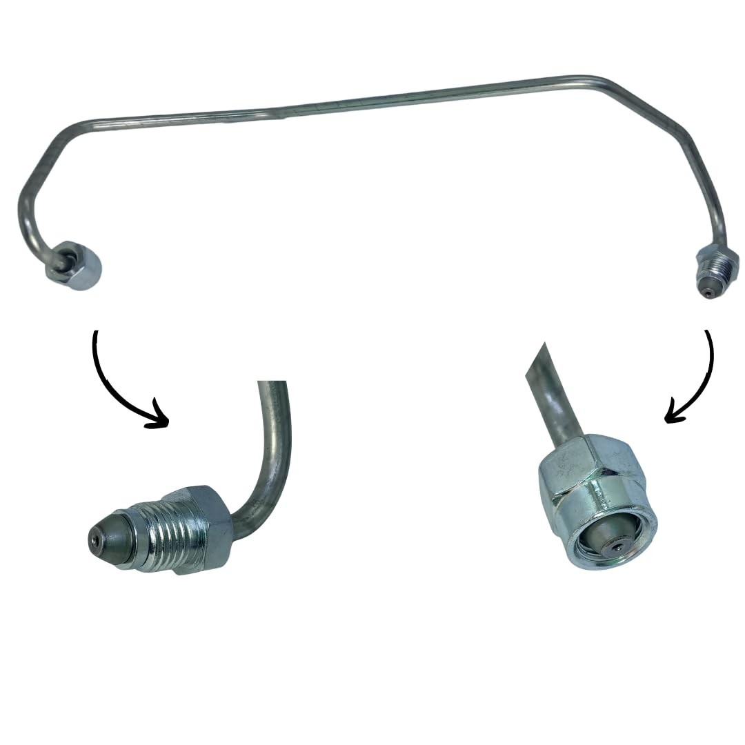 Tubo de Alta Pressão para Motores Diesel 10HP/13HP (Tampa 2 Furos) - Desempenho Confiável