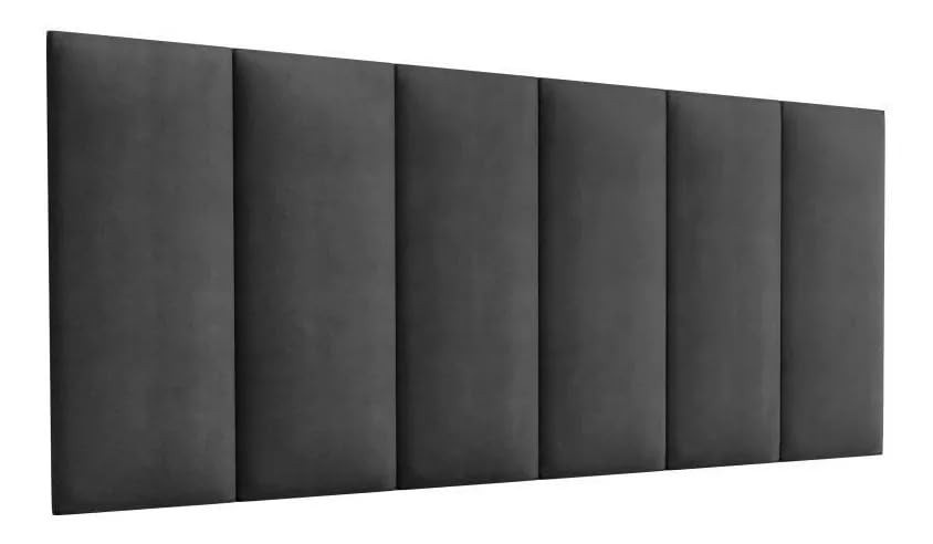 Cabeceira de Cama Queen Size 1,60x45 Cinza Ane - Modernidade e Conforto para seu Quarto