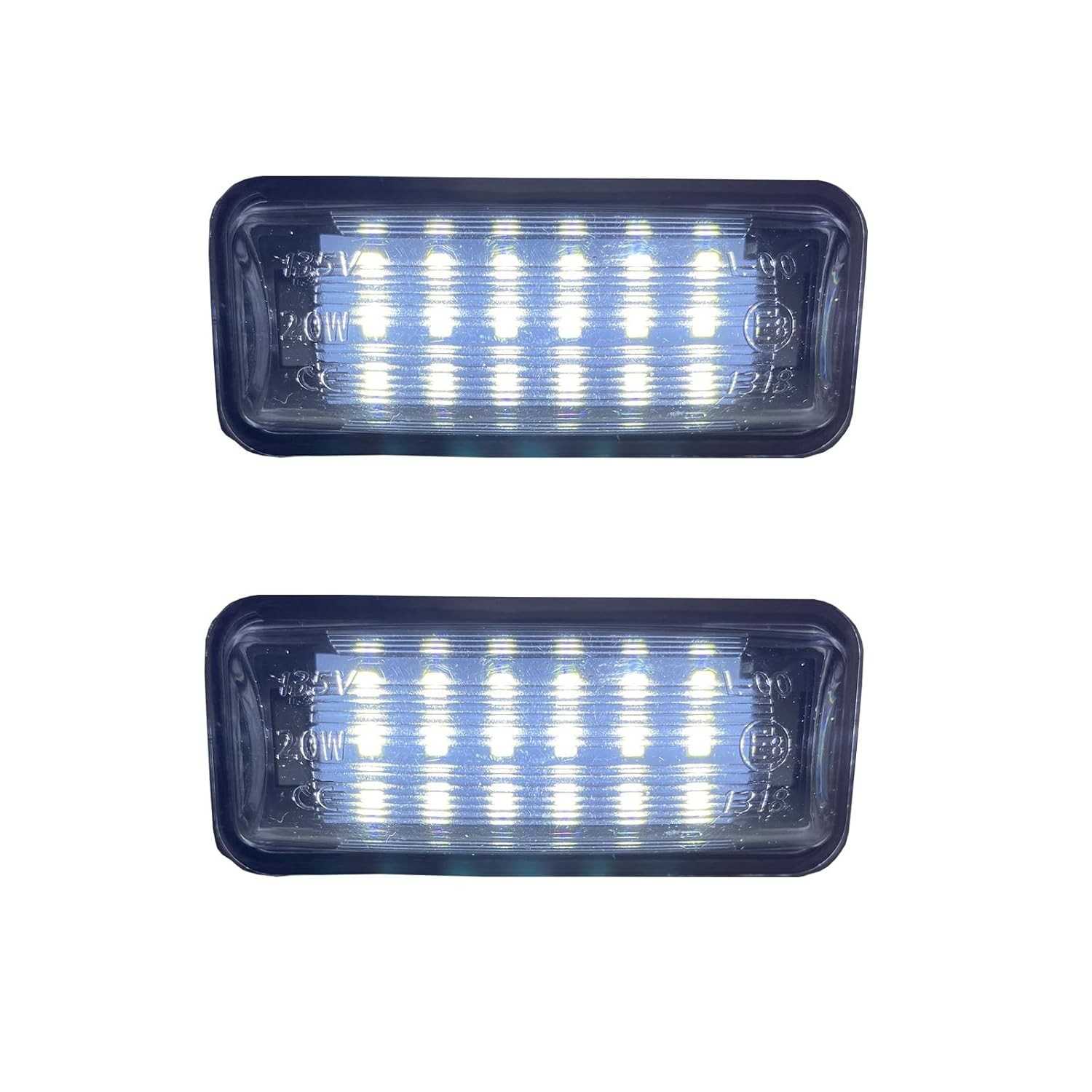 Kit 2 Luzes de Placa LED 3W para Scion FR-S, Toyota 86, Subaru BRZ, Impreza e mais - Iluminação Potente e Duradoura