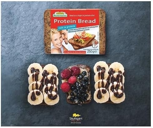 Pão De Proteína Importado Alemão Mestemacher 250g ( 4 X 250g )