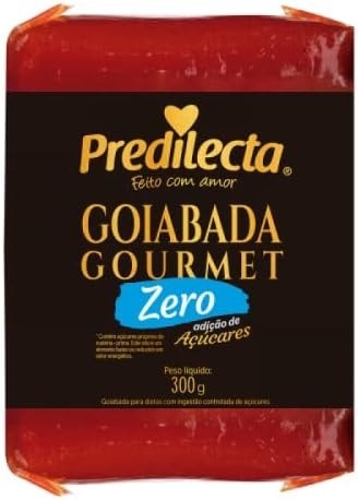 GOIABADA GOURMET ZERO ADIÇÃO DE AÇÚCARES PREDILECTA 300g