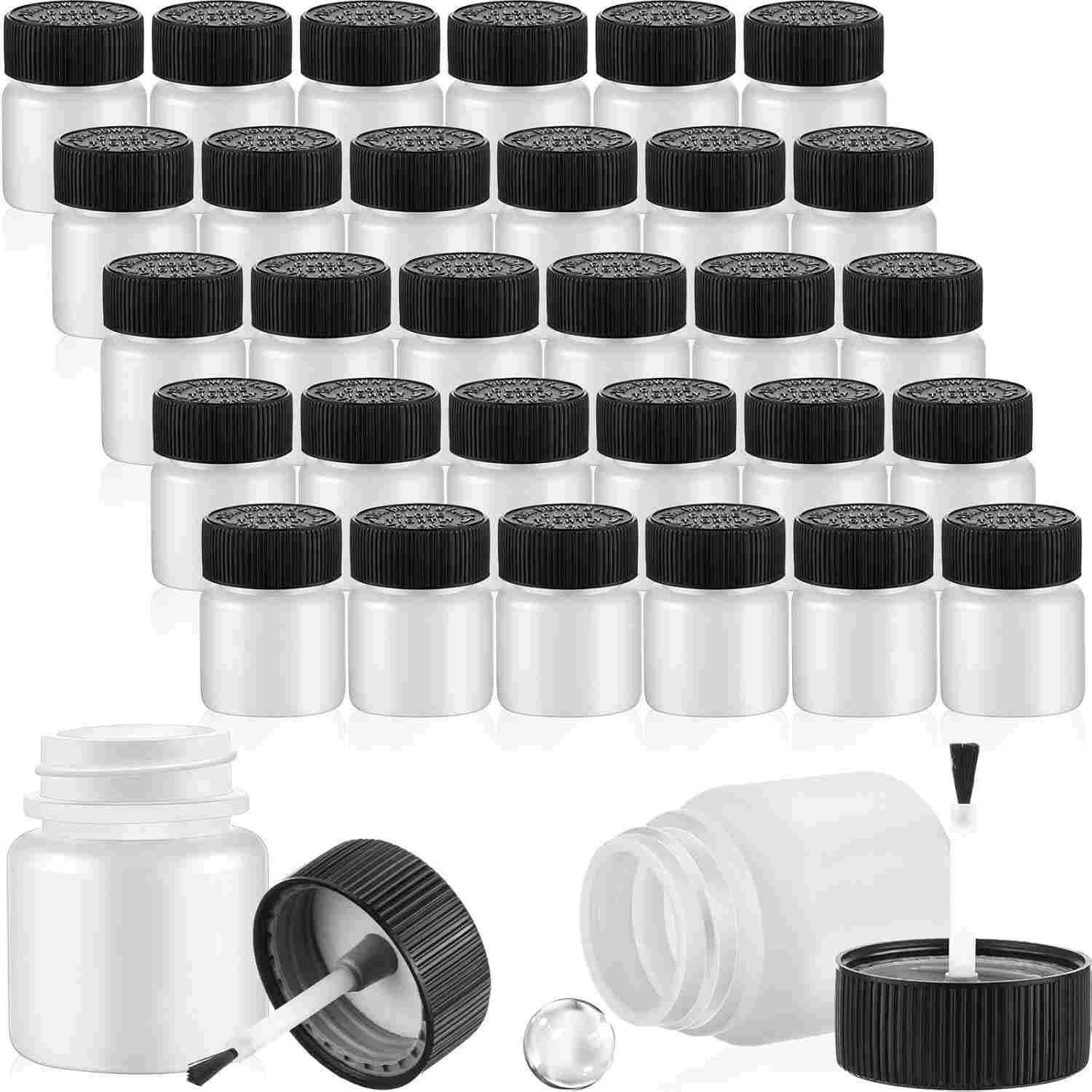 Maxcheck 180 Frascos de Tinta de Retoque 30ml - Pincel Aplicador e Bola de Mistura para Reparos em Carro, Móveis e Paredes