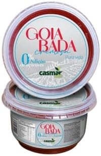 3x Goiabada Cascão Cremosa De Colher Zero Açúcar 370g Casmar