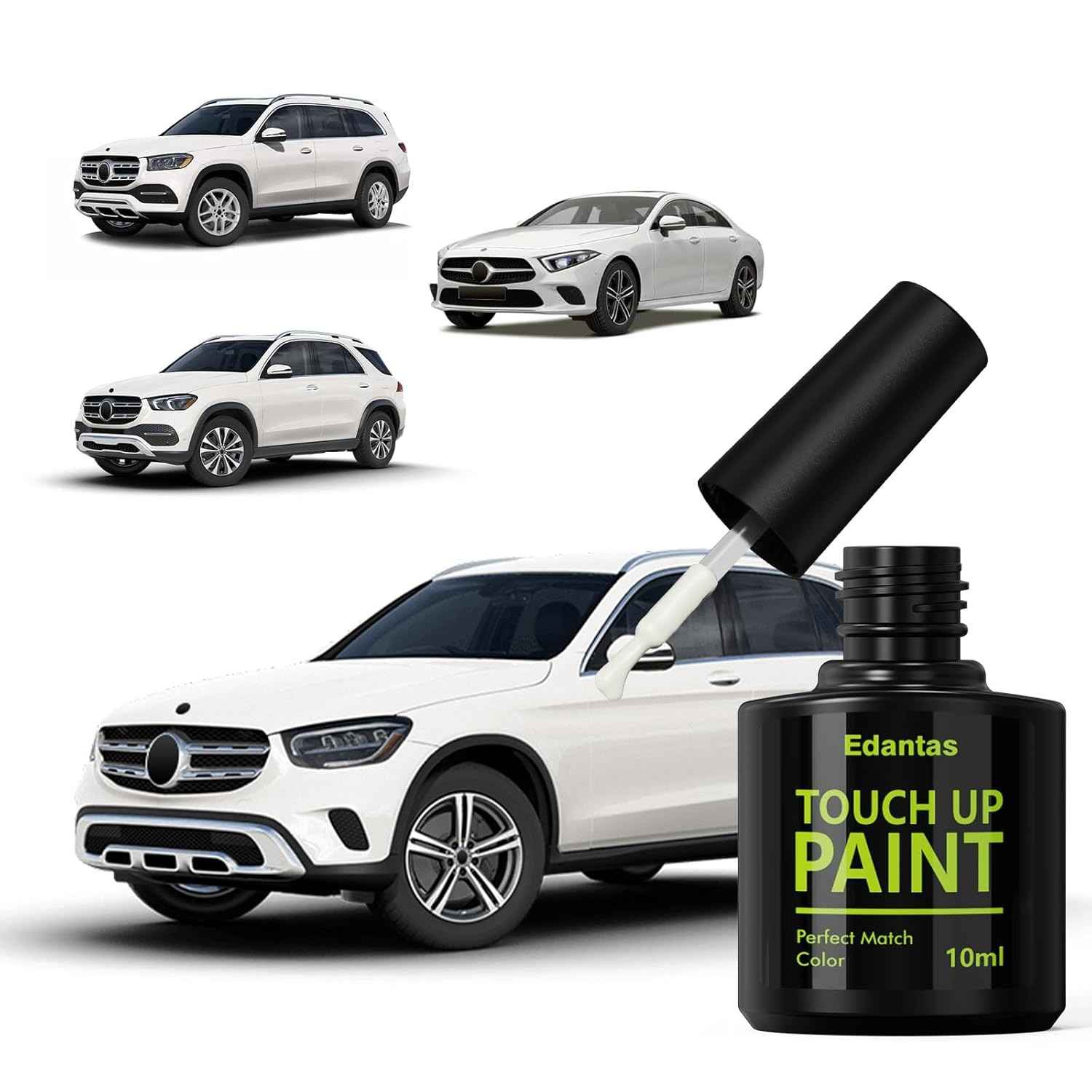 Tinta de Retoque Mercedes-Benz 799 Diamond White - Reparo Profissional para Carros