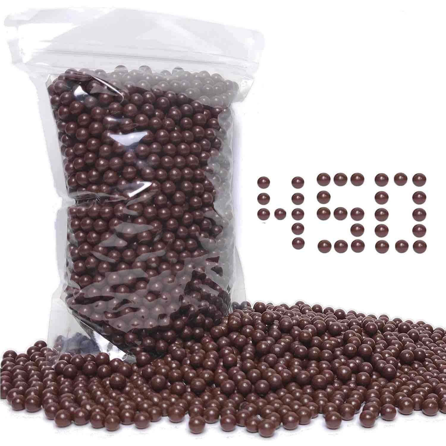 Munição Biodegradável para Estilingue 3/8" (9-10mm) - 400 Bolas de Argila para Tiro de Precisão e Prática Segura