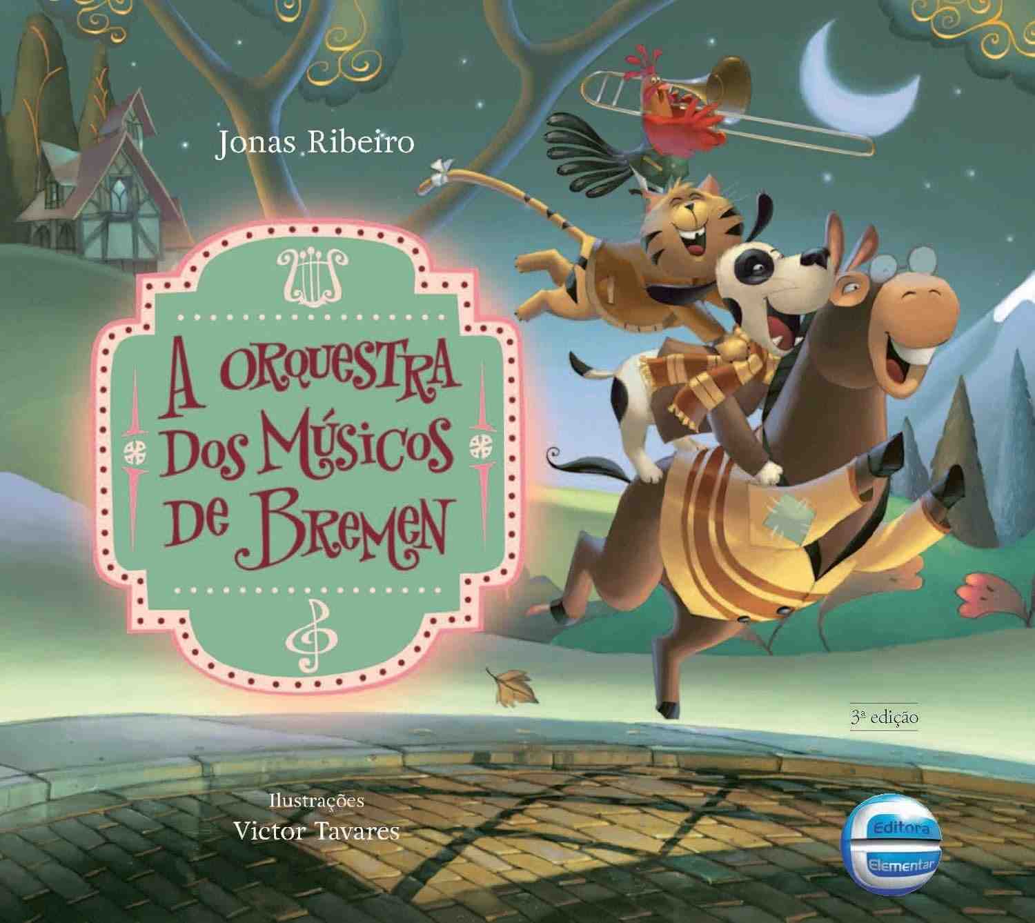 de-a-a-encantadora-de-grimm-bremen-luxo-irmaos-dos-dos-musicos-orquestra-aventura-uma-edicao-a
