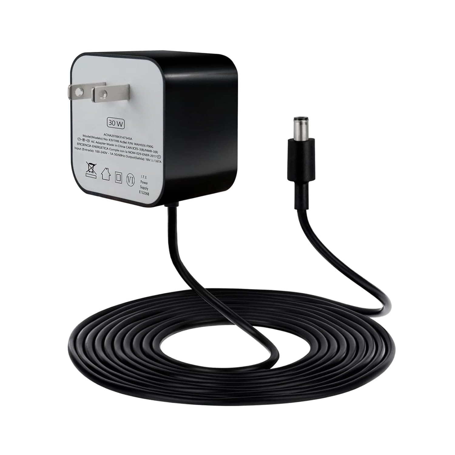 Adaptador de Energia ZTTXL 30W para Echo: Carregue seus Dispositivos com Segurança e Eficiência
