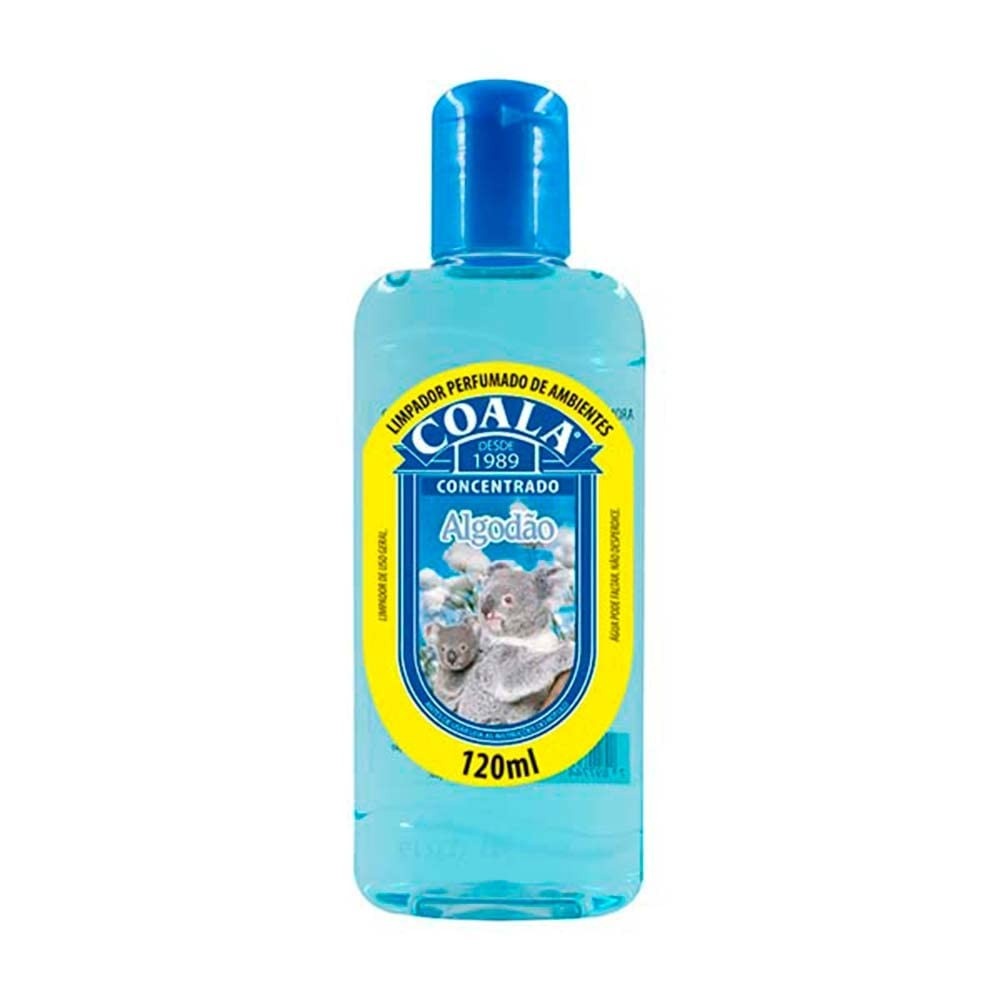 Coala Essencia Limpador Perfumado de Ambiente 120ml - Fragrância Algodão