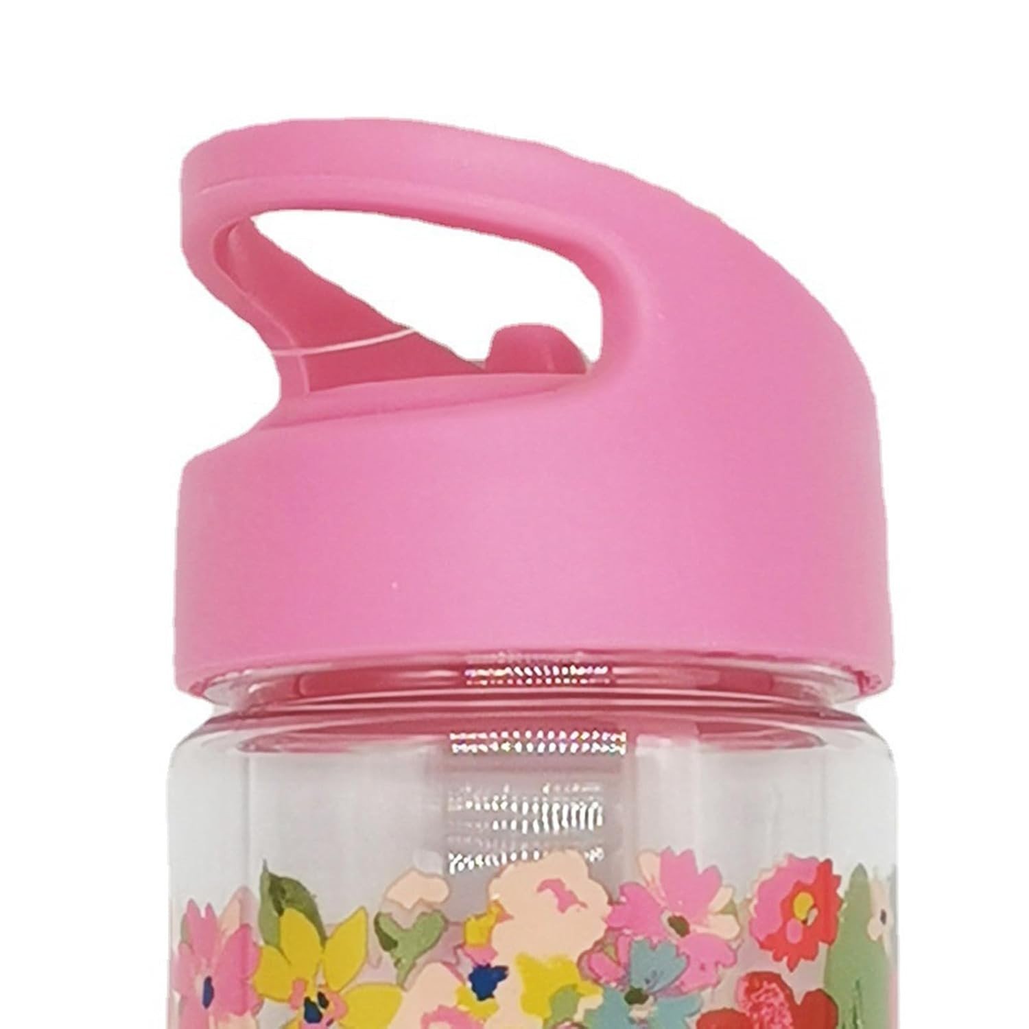 Copo de Palha Infantil com Personagens de Desenhos Animados - Garrafa de Água Segura e Divertida (Tritan 380ml)