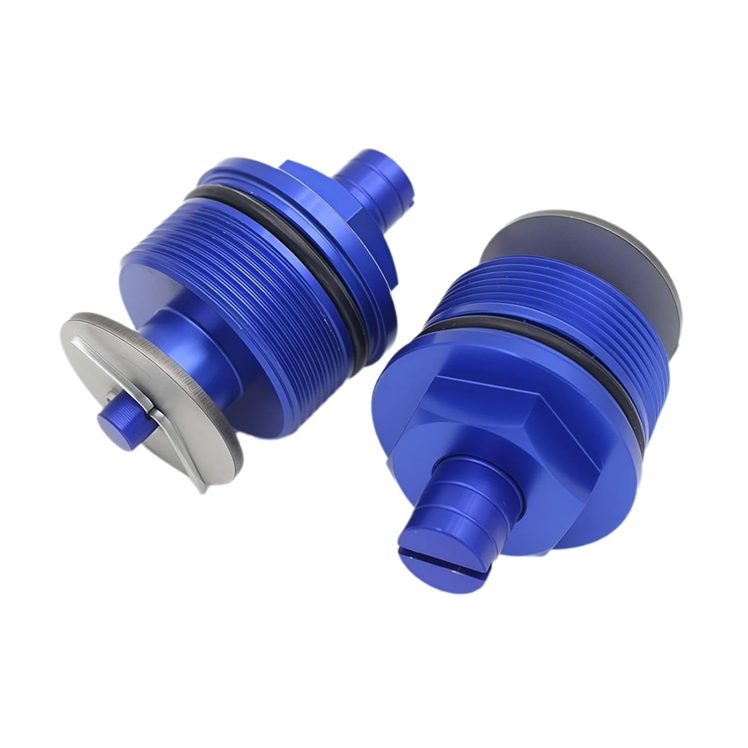 Tampas de Parafuso Amortecedor Dianteiro JicSuXi para Moto 250 CBR250 MC19 MC22 - Azul Resistente