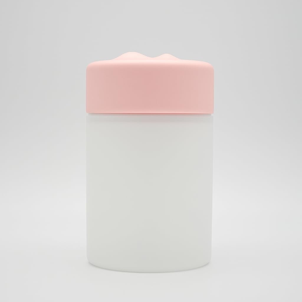 Umidificador Aromatizador de Ar USB Rosa - Mini Difusor de Névoa Fria com Luz LED para Escritório e Quarto