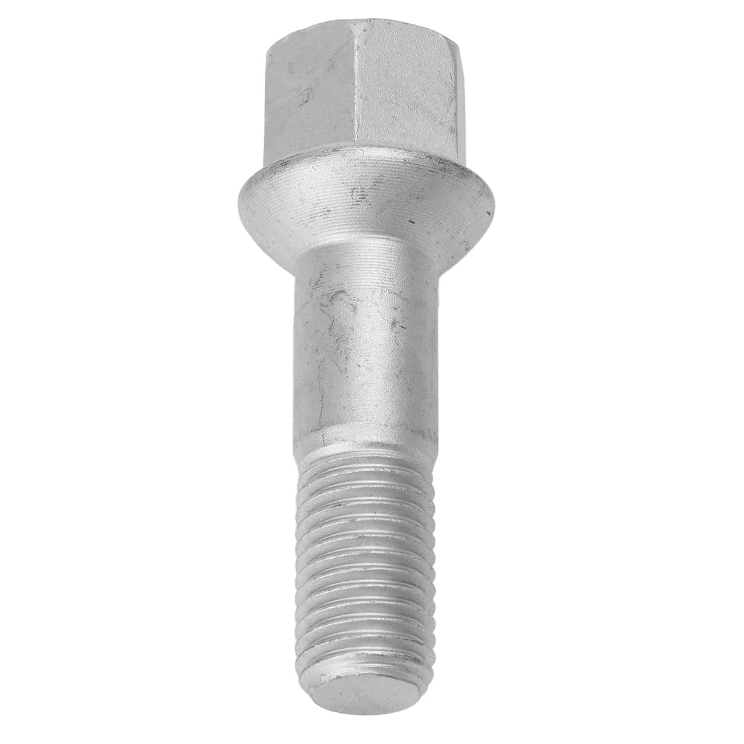 Porca de Roda Premium ZJchao 12x1.5x40mm - Ferro Resistente para SLK R170 e Mais (OE 0009904807)