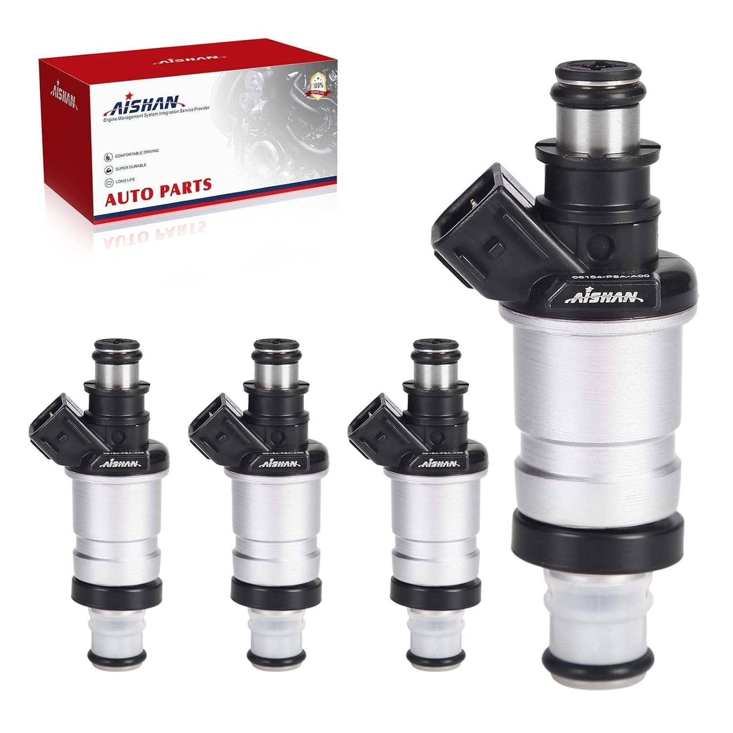 Kit 6 Injetores de Combustível 1 Furo para Honda Civic, Accord e Acura CL - Performance e Economia