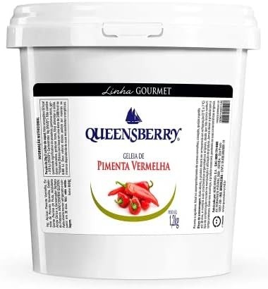 Geleia de Pimenta Vermelha Queensberry 1,2kg Agridoce Gourmet Food Service