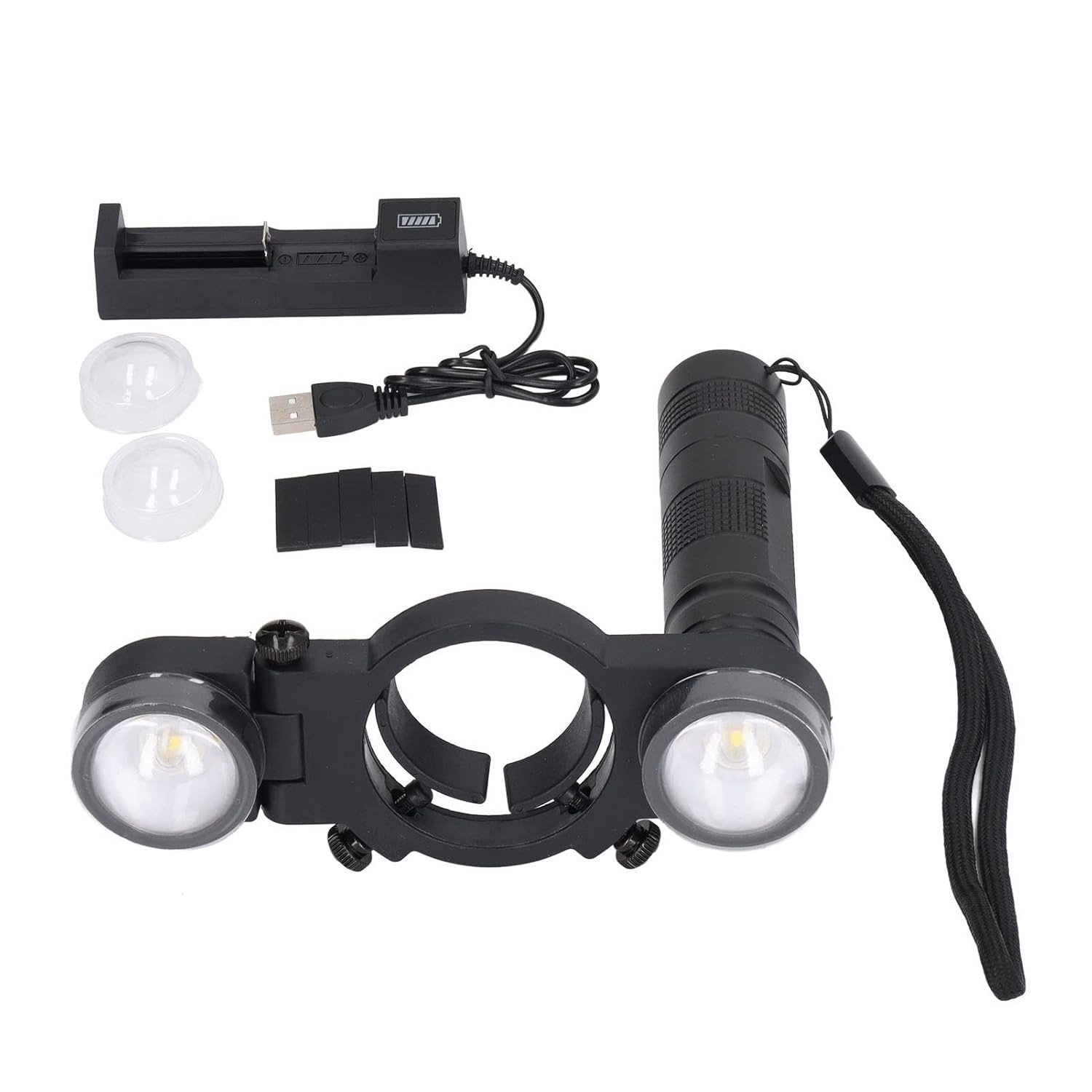 Luz de Pistola de Pintura com Brilho Ajustável - Iluminação Profissional para Carro, Casa e Projetos DIY