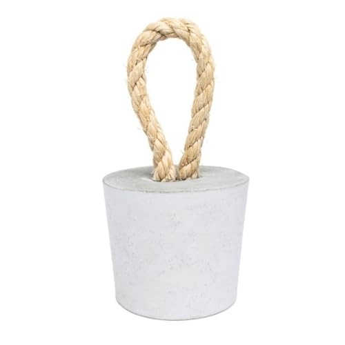 Peso de Porta Redondo Artesanal Aleta 1,2kg - Base Aveludada, Multifuncional e Elegante