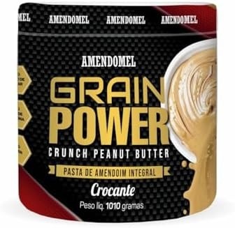 Pasta de Amendoim Integral GrainPower 1kg crocante - Thiani