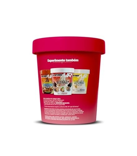 Vitapower - Pasta de Amendoim Aerada - 600g - Morango Trufado