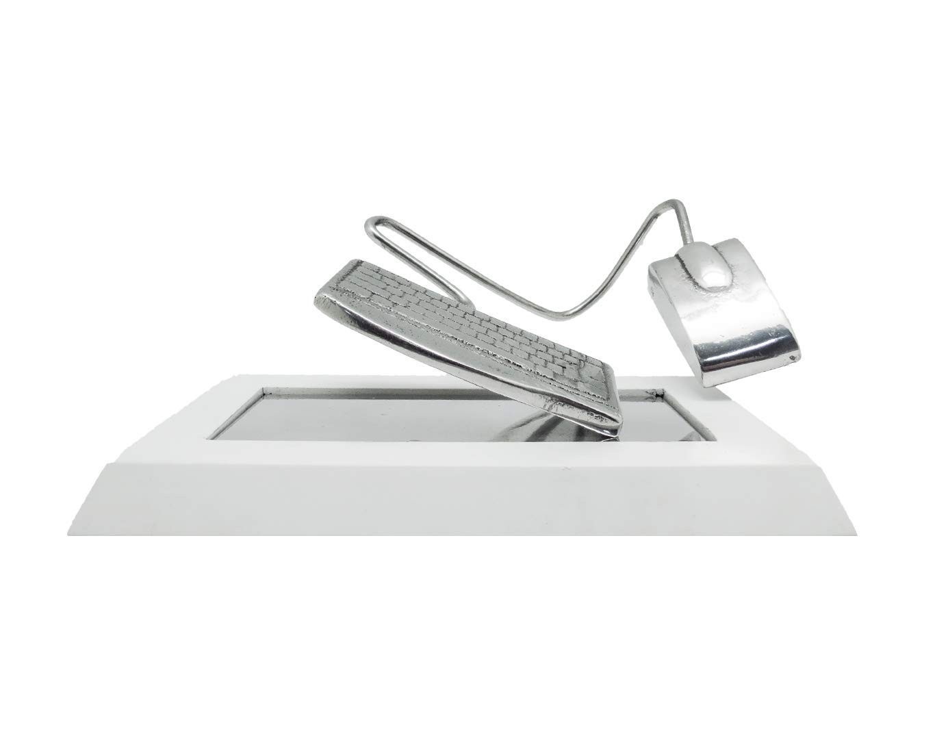 Escultura de Mesa Engenharia da Computação - Decoração Moderna para Escritório | Branco